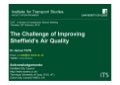 The challenge of improving air quality in Sheffield
