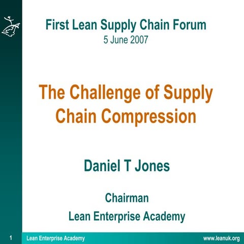 The Challenge of Supply Chain Compression