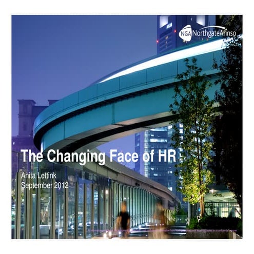 The changing face of HR