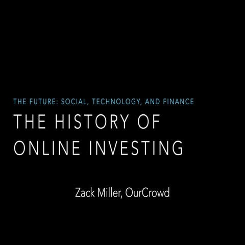 The changing face of the American Investor: Tools, Advice, and Do It Yourself...
