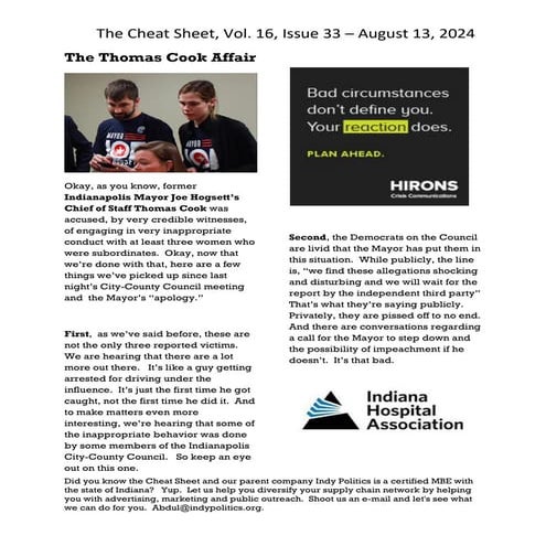 The Thomas Cook Affair (Notice the Play on Words)