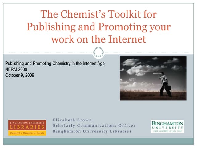 The Chemist's Toolkit 10 9 09