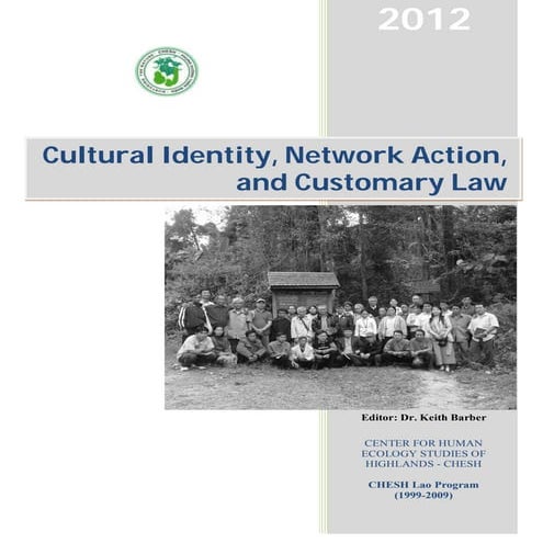 Cultural Identity, Network Action, and Customary Law