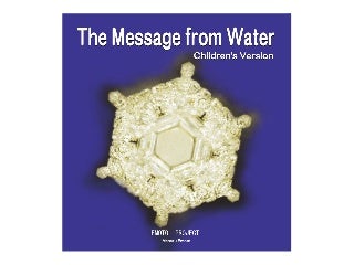 The Message From Water - in English Children's Version