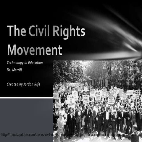 The civil rights movement