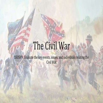 The civil war ssush9 student 2018