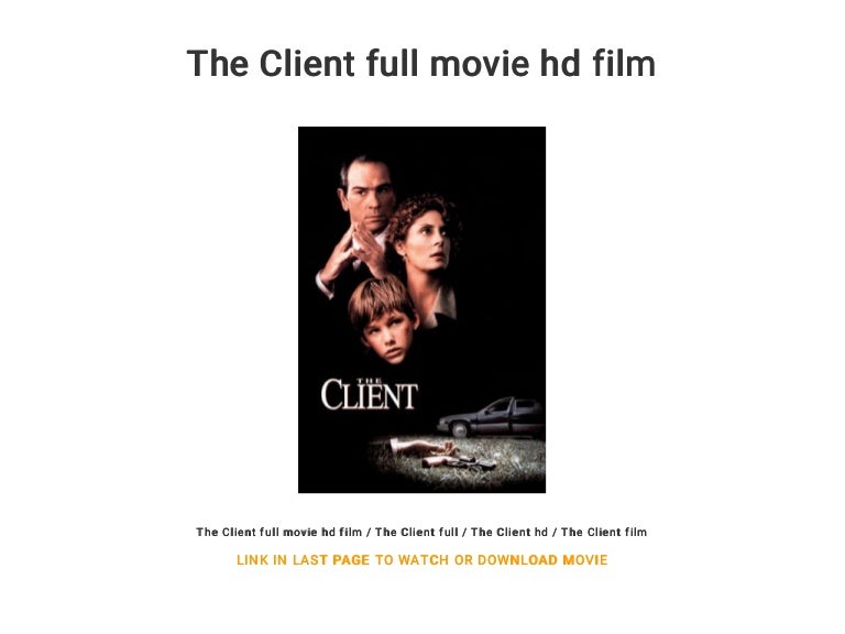 The Client full movie hd film