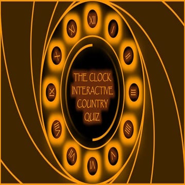'The Clock' Interactive Country Quiz: Flags, Facts, and Cultural Trivia ...