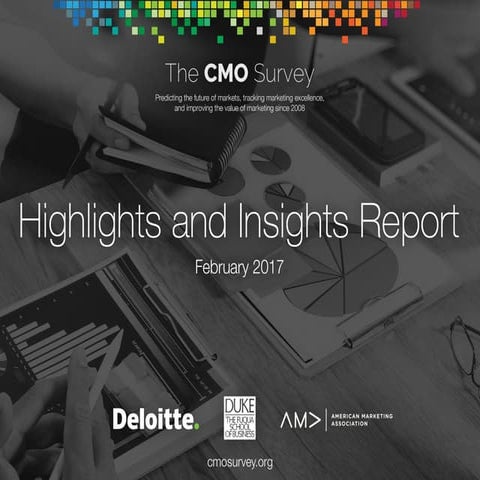 The CMO Survey Highlights and Insights February 2017