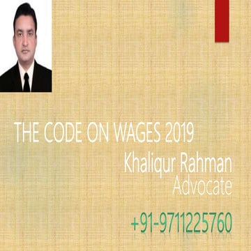 The code on wages 2019 