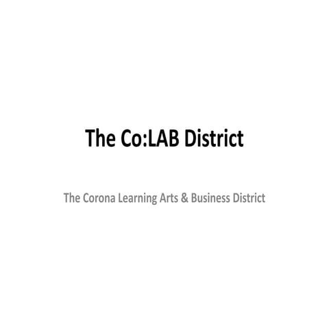 The Co:LAB District 