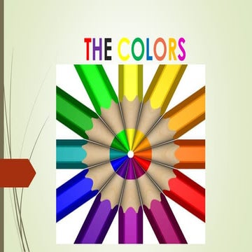 The colors / Els colors | ODP