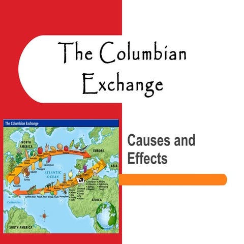 The Columbian Exchange -  Causes and Effects 2012