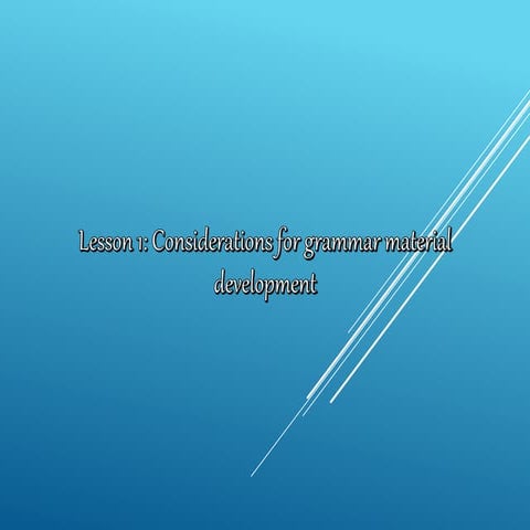 The commonest teaching materials