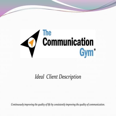 Ideal client profile worksheet | PDF