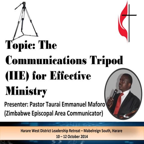 The communications tripod(iie) for effective ministry