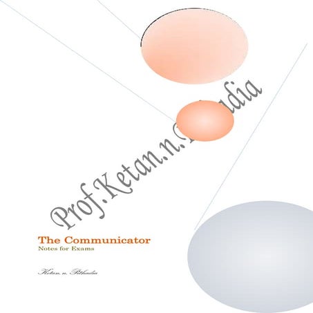 The communicator notes for 2012 by ketannpithadia