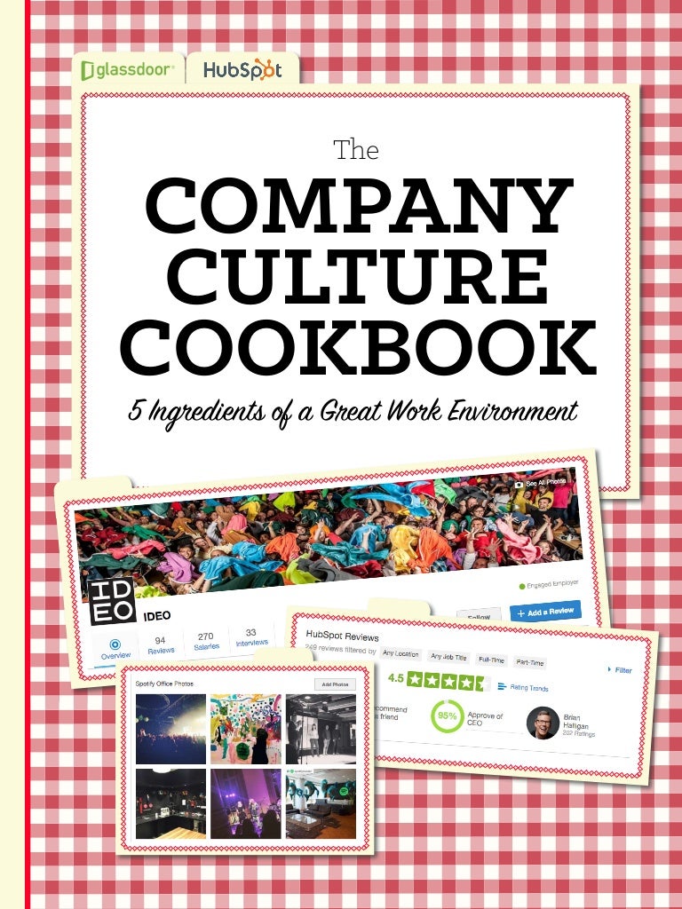 The company culture cookbook