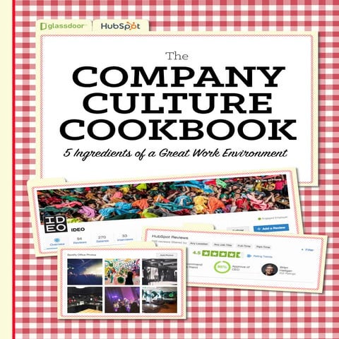 The company culture cookbook
