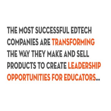 sxswEDU 2014 Panel Picker: The Competitive Advantage of Teacher Leadership