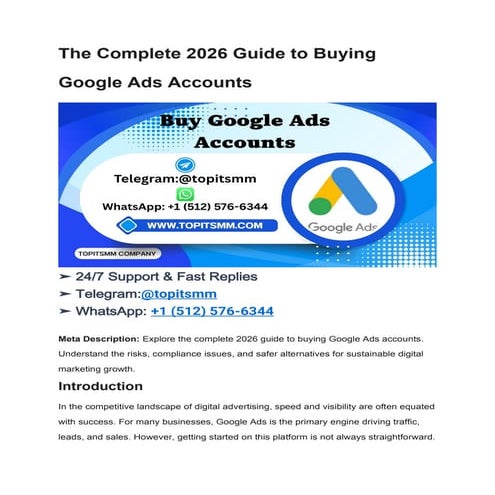 The Ultimate Guide to Buying Google Ads Accounts in 2026.docx