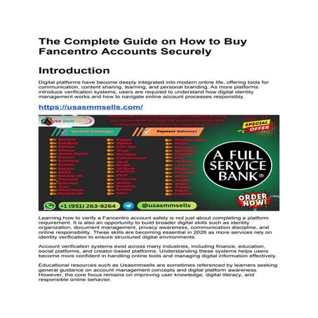 The Complete Guide on How to Buy Fancentro Accounts Securely.docx