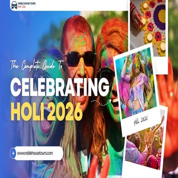 The Complete Guide To Celebrating Holi 2026.