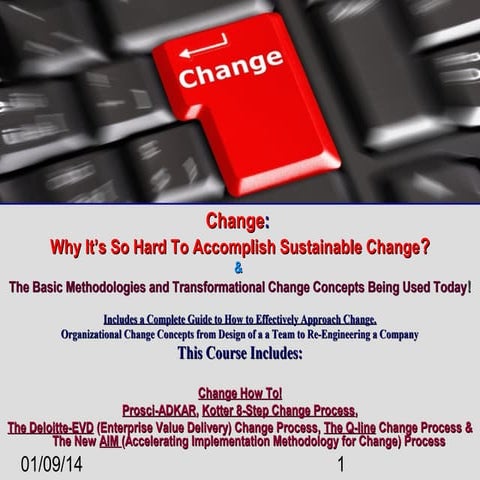 The complete guide to change management