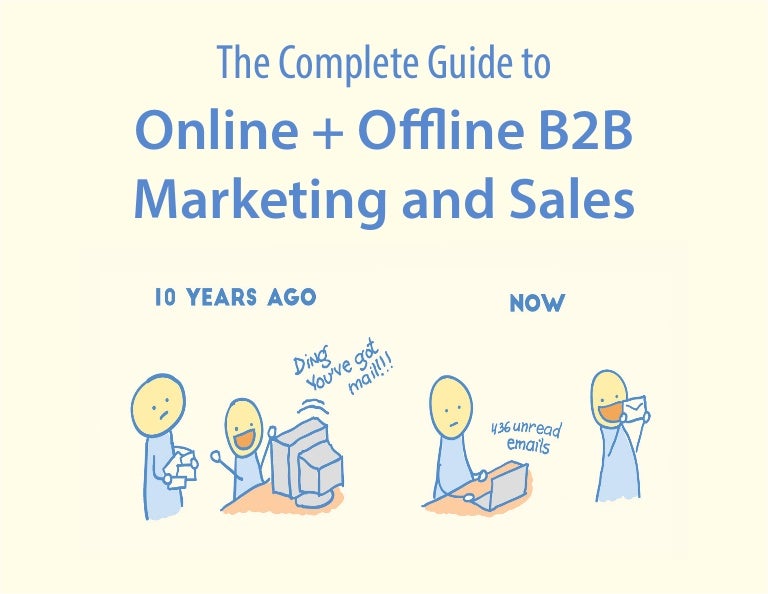The Complete Guide to Online + Offline B2B Marketing and Sales