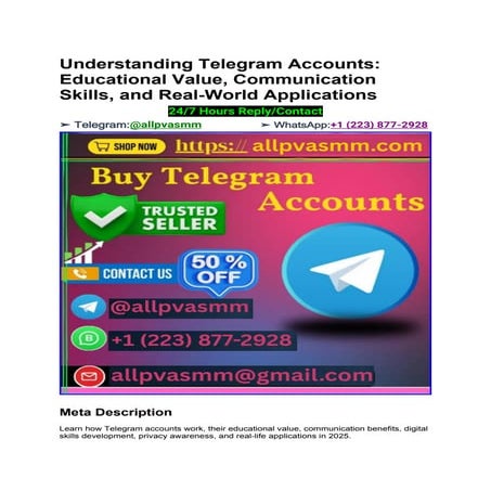 The Complete Guide to Telegram Account Safety and Usage in 2026.docx