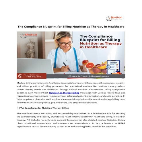The Compliance Blueprint for Billing Nutrition as Therapy in Healthcare.pdf