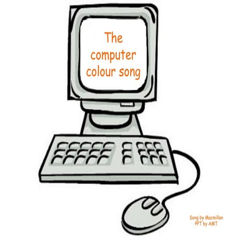 The computer colour song