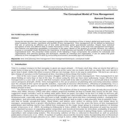 The Conceptual Model of Time Management.pdf