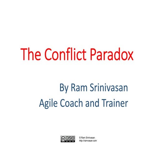 The Conflict Paradox