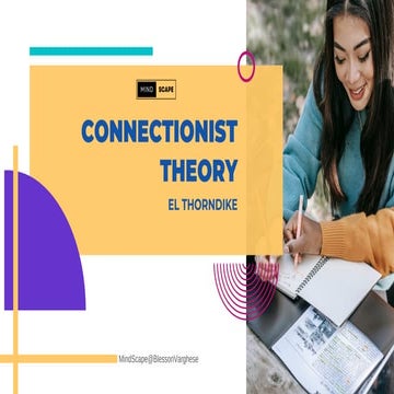 The Laws of Learning || EL Thorndike