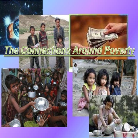 The connections around poverty | PPTX