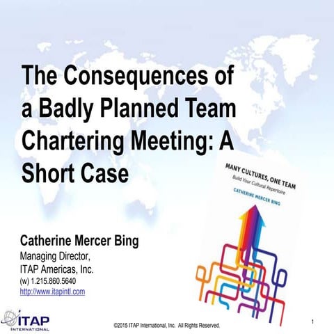 The Consequences of a Badly Planned Team Chartering Meeting