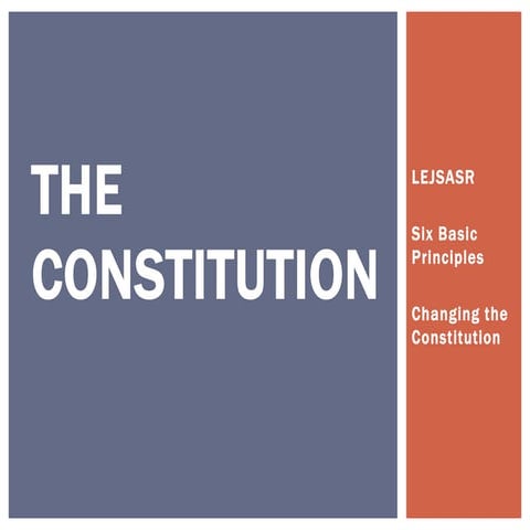 The Constitution
