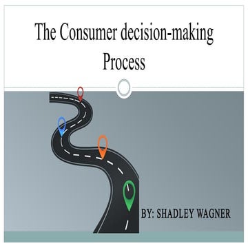 The Consumer Decision-making Process
