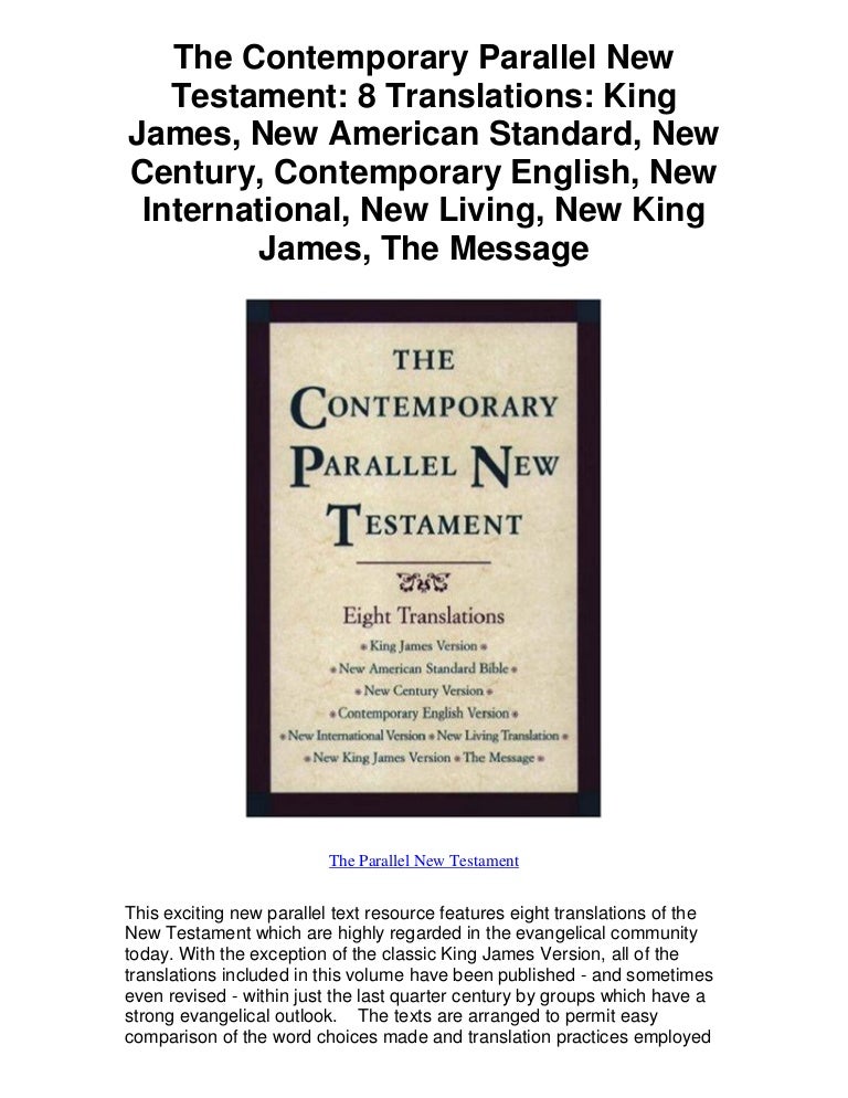 Best parallel bible image