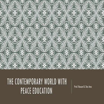 The contemporary world. GLOBALIZATION new.pptx