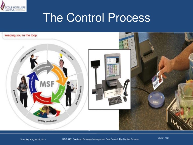 The control process