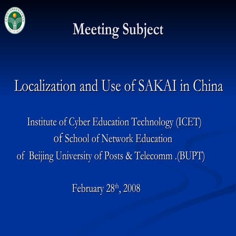 The Cooperation Of Bupticet And Sakai