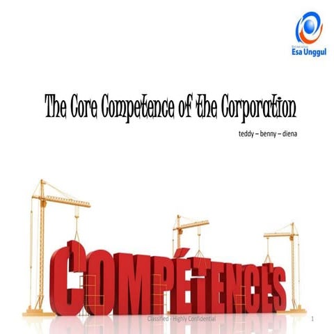The Core Competence of the Corporation