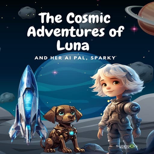 The Cosmic Adventures of Luna and Her AI Pal, Sparky