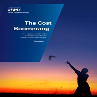 The cost boomerang