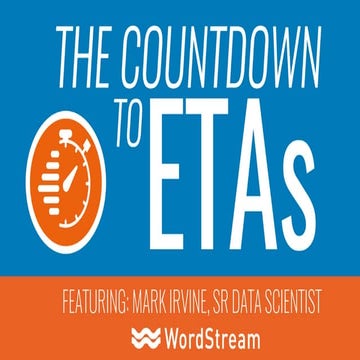 The Countdown to ETAs [Encore] 
