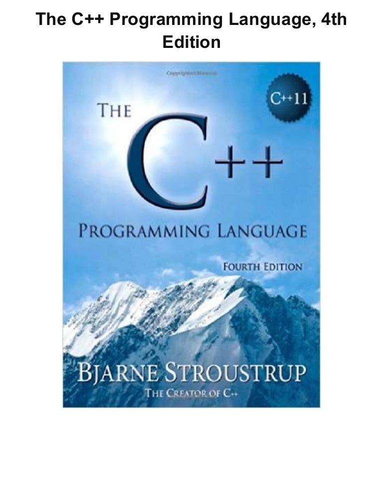 The c++ programming language, 4th edition pdf ebook full free