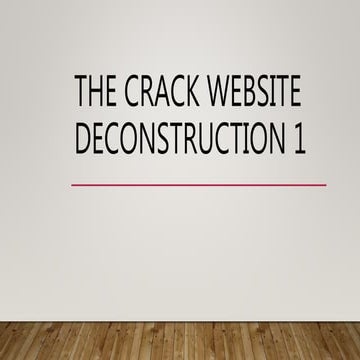 The crack website