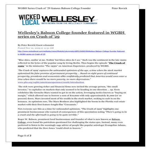 The crash of 29 wgbh american experience_peter rovick